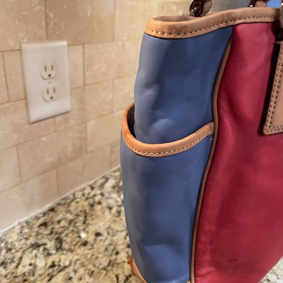 Coach Red and Blue Tote Bag - Picture 4 of 12